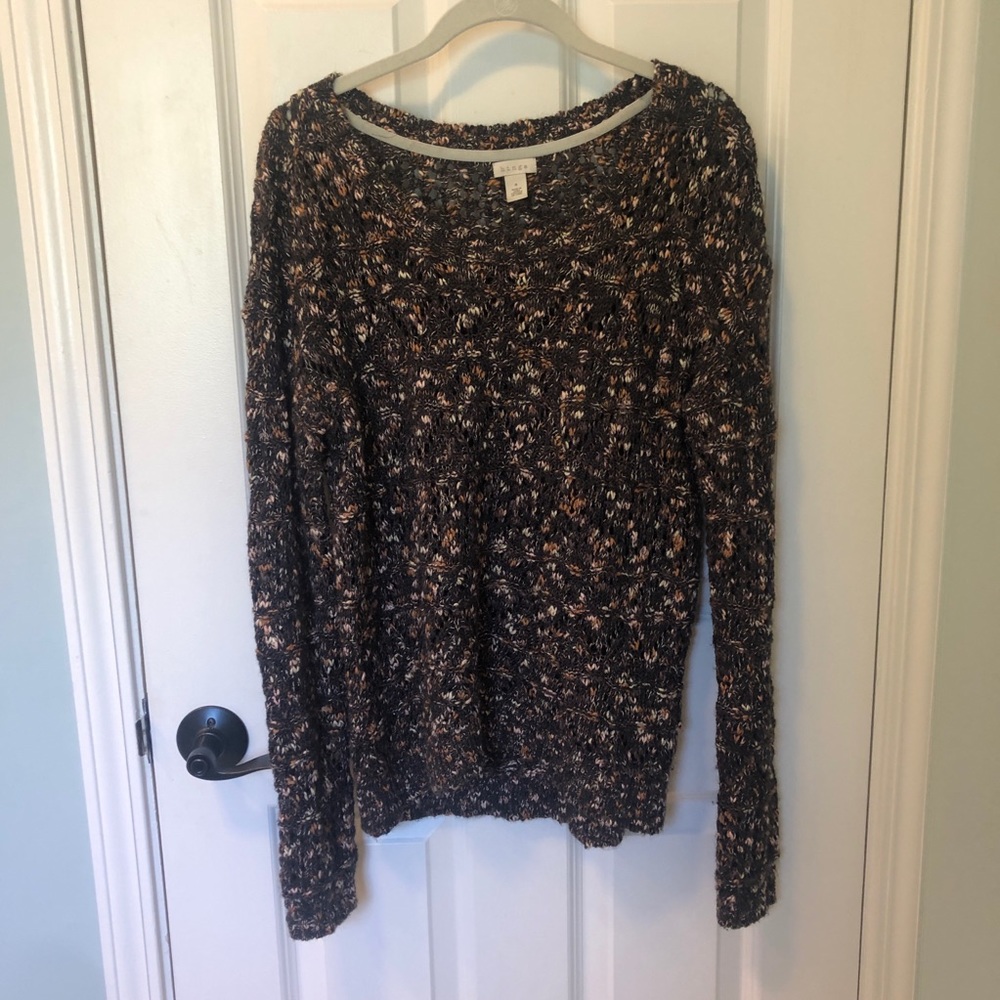 Hinge Brown Sweater